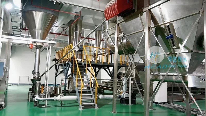 مثال على التحكم التلقائي الكامل في توزيع مسحوق القصدير بالضغط في كليفلاند، الولايات المتحدة الأمريكية